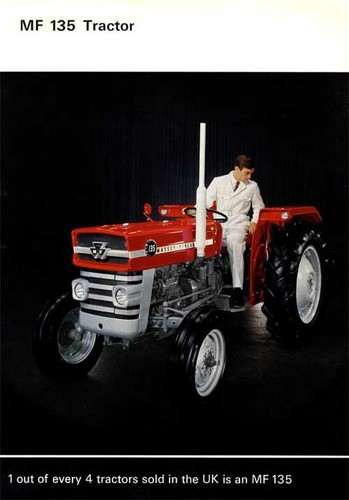 Poster trattore massey - trattore,