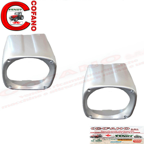 Coppia portalampada faro sx - dx,